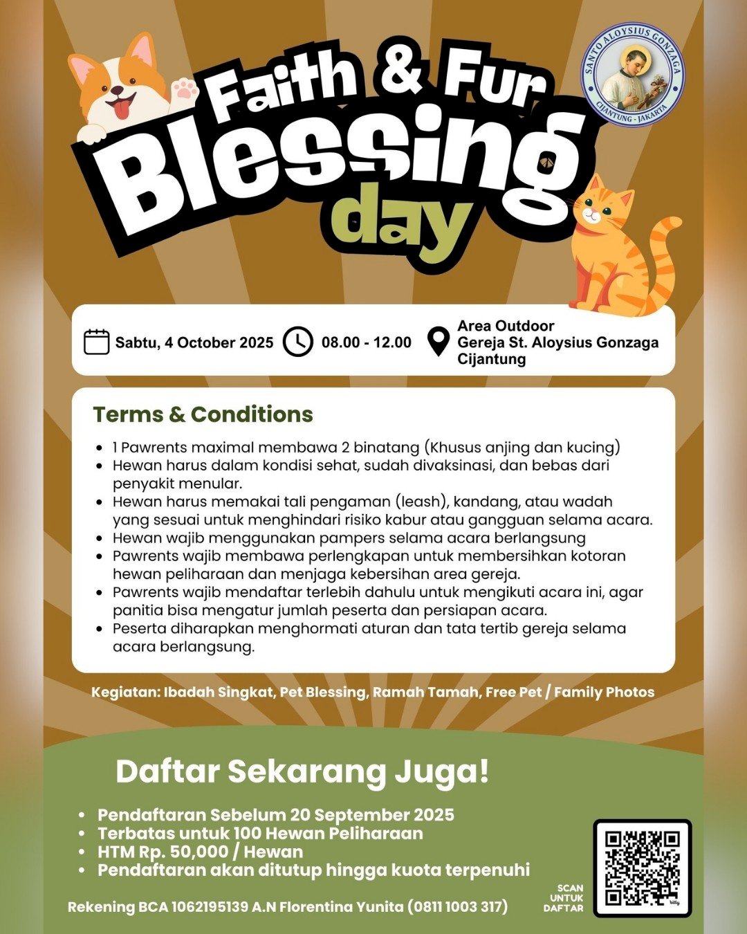Faith and Fur Blessing