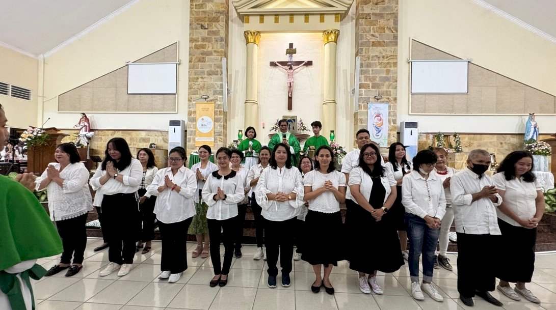 Inaugurasi Peserta Kursus Evangelisasi Pribadi (KEP)